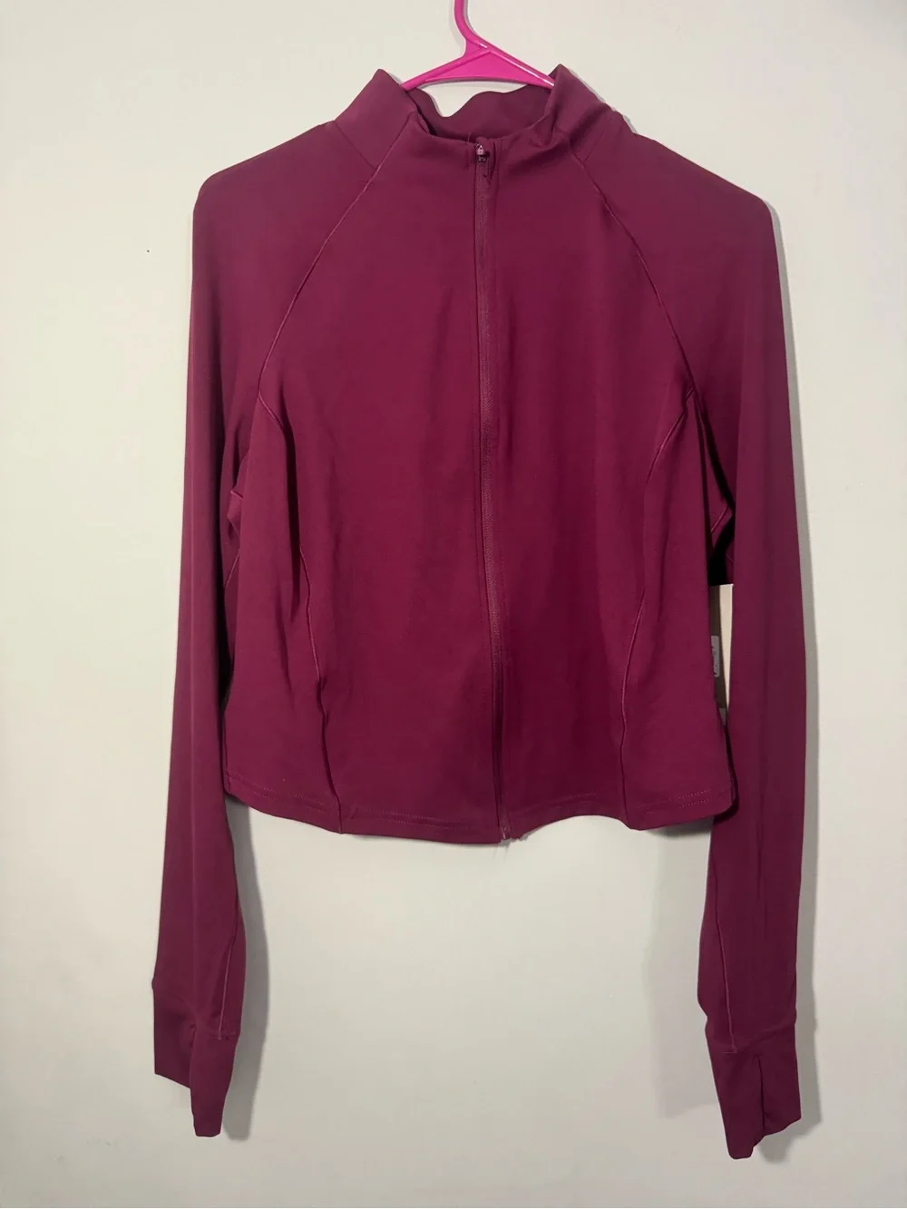Avia Plum Full-Zip Utility Jacket